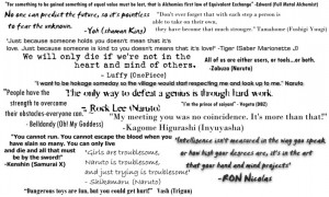 anime quotes and sayings