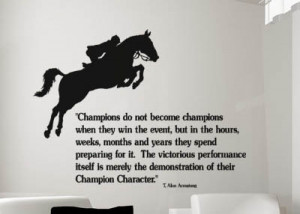 Horse Jumping Quotes