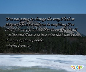 Not Going Change The World