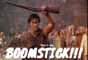 ... cop arnold schwarzenegger no it is not a tumor 22 army of darkness