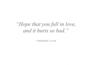 OneRepublic, I Lived
