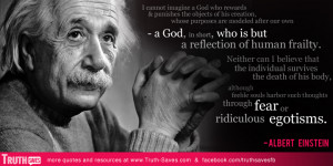 Einstein atheist quote