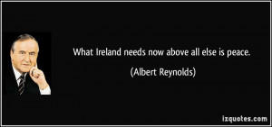 More Albert Reynolds Quotes