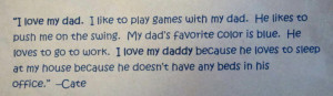 Love My Daddy Quotes 'i love my dad.'