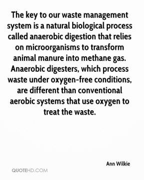 The key to our waste management system is a natural biological process ...