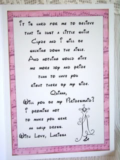 Will you be my Bridesmaid ??