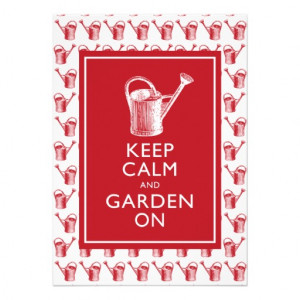 Funny Gardener's Garden Party Invitations from Zazzle.com