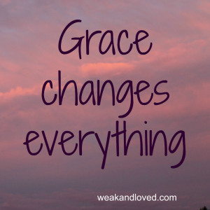 We wear masks for safety. But grace changes everything.