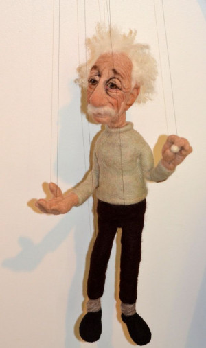 Einstein Marionette by Richard Hanna Felt.: Richard Hanna, Hanna ...