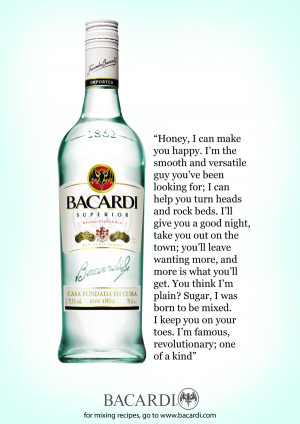Hey babe, my name's Bacardi by Tolded