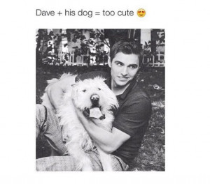 awesome, cute, dave franco, dog, too