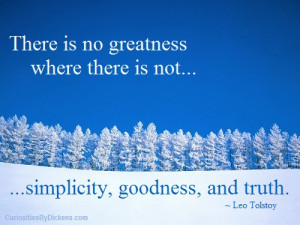 Simplicity, goodness, and truth