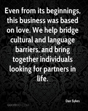 ... language barriers, and bring together individuals looking for partners