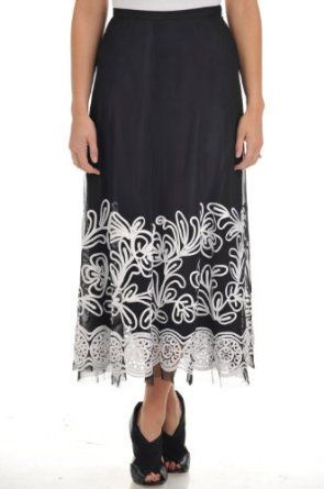 ... Embroidered idered Netted Skirt Peter Nygård. $76.00: Maxi Length