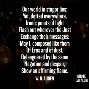 Auden quote