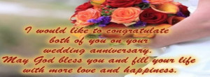 Of You On Yours Wedding Anniversary May God Bless You And Fill Your ...