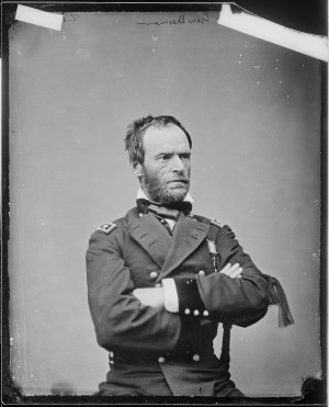 William Tecumseh Sherman, born February 8, 1820