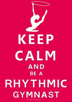 Rhythmic gymnastics quote Yes! More