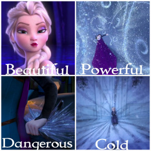 Elsa's Frozen Heart by cinnamonscribblez7