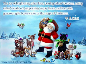 of Christmas quotes with related graphics and pictures. Christmas ...