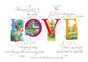 Love – calligraphy quotes on the topic of Love by Edinburgh Artist ...