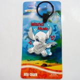 Disney World Lilo & Stitch Stitch Island Music Rubber Keychain 2.5 ...