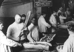 Swift & Co. Packing House, Chicago, 1905. Photo courtesy of the ...