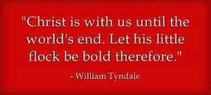 Let us be bold...
