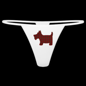 Scottie Dog in Royal Stewart Tartan