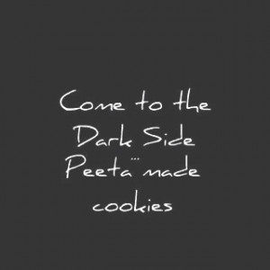 Peeta made cookies haha