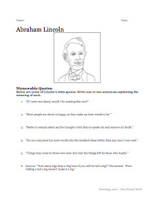 witty abraham lincoln quotes read six of lincoln s witty quotes and ...