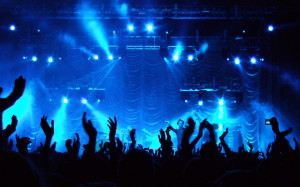 Rock Concert Stage