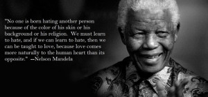 Nelson Mandela after receiving his Nobel Peace Prize on December 10 ...