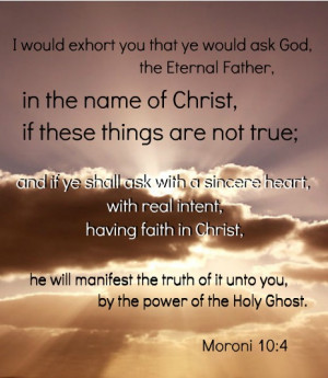 Book of Mormon Testimony