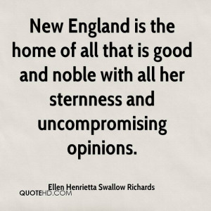 Ellen Henrietta Swallow Richards Home Quotes