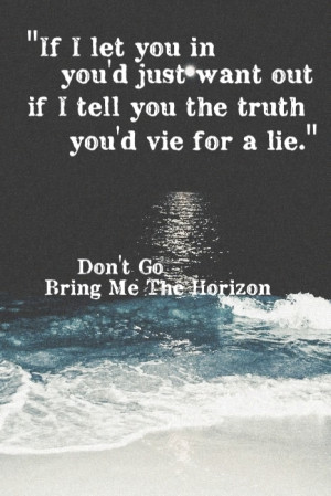 Don't Go - Bring Me The Horizon