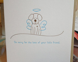Dog Sympathy Cards