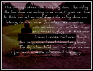 Sad Quotes About Loneliness