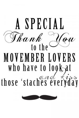 Movember Thanks to the Ladies!!!! #BodyToolz #mensgrooming