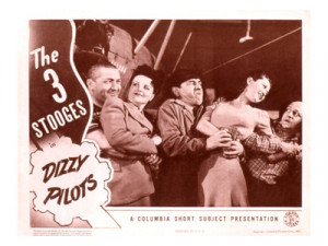 Dizzy Pilots, 1943 - The 3 Stooges - movie poster