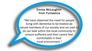 ... award and that the dementia café has been recognised in this way