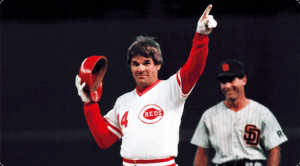 In 1985 at Cincinnati's Riverfront Stadium, Pete Rose transformed his ...