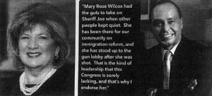 ... Offers to Send Armed Posse to Mary Rose Wilcox Immigration Rally