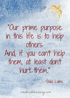 helping others islamic quotes Dalai Lama #quote. Help...