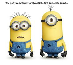 Gotta love that back-to-school blank stare! More