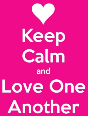 Keep calm quote