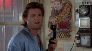 Big Trouble in Little China (1986) directed by John Carpenter