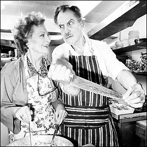 Happy union: Coral Browne with Vincent Price