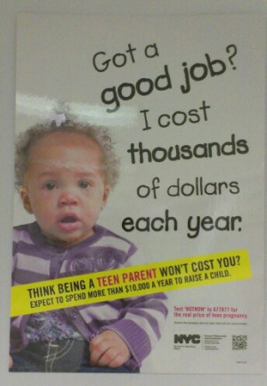 Food Stamps don't buy diapers!