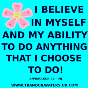 motivation inspiration positive daily affirmation affirmations ...